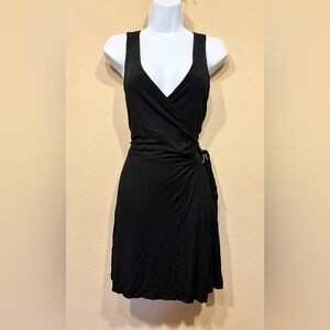 Free People Jersey Wrap Mini Dress